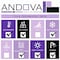 Andova Tiles Bliss Deco Grey 8-in. Encaustic Spanish/Moroccan Patterned Matte Porcelain Wall & Floor Tile ANDBLI289 - alternate 8